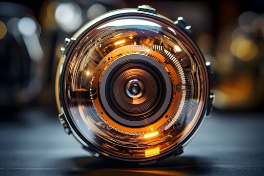 Transdimensional Camera Lens for Capturing Paral
