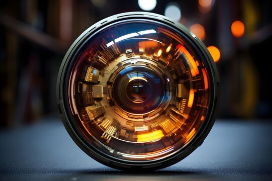 Transdimensional Camera Lens for Capturing Paral