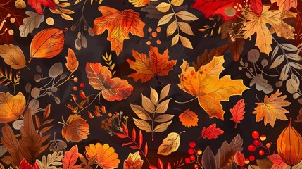 Cozy up your digital space with an inviting autumn-themed wallpaper.