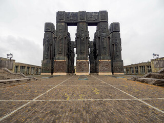 The beautiful big chronicle of georgia in tbilisi city, Georgia.