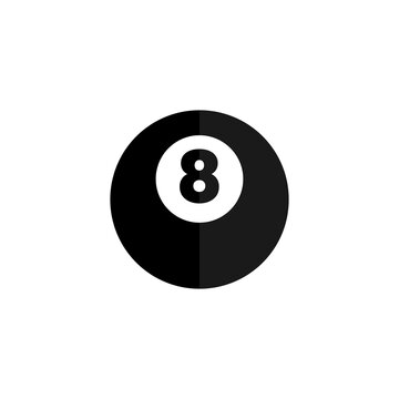 recommend clip art: Pool Billiard Png Icon Flat Design Style Sport and Exercise Symbol Transparent Background. Simple Web and Mobile Illustration.