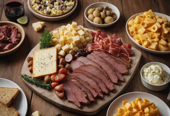 Smoky Meat and Creamy Cheese: A Gourmet Pairing