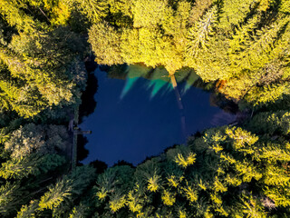Sch&ouml;ne Herbstwanderung durch den Sternengrund zwischen Zella-Mehlis und Oberhof im Th&uuml;ringer Wald - Th&uuml;ringen - Deutschland
