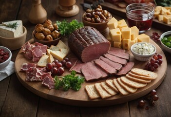 Smoky Meat and Creamy Cheese: A Gourmet Pairing