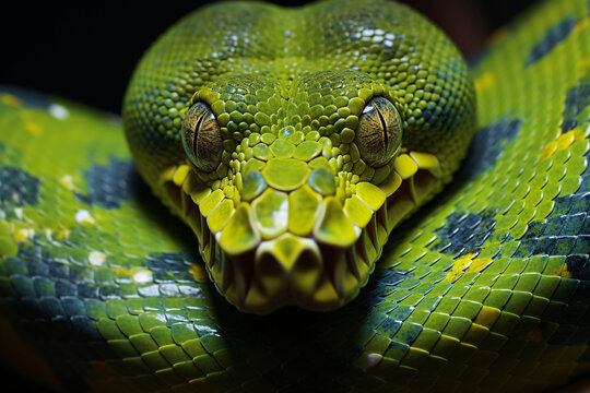 Green Python Chondro python