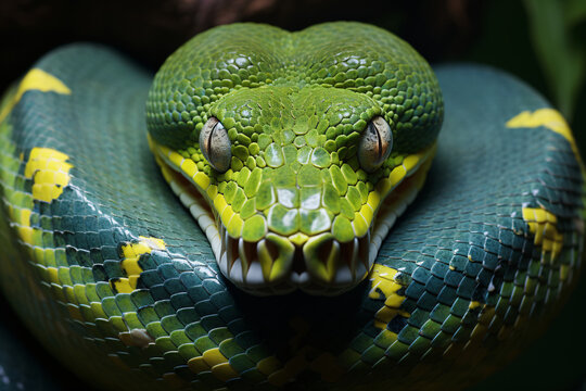 Green Python Chondro python