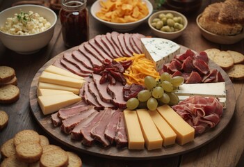 Smoky Meat and Creamy Cheese: A Gourmet Pairing