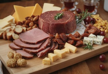 Smoky Meat and Creamy Cheese: A Gourmet Pairing