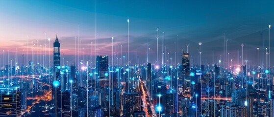 blue sky with clouds