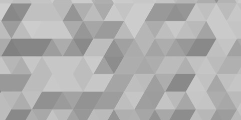 Abstract gray seamless geometric low polygon pattern .geometric wall tile polygonal pattern design .abstract small mosaic tringles vector illustration ,business design template .