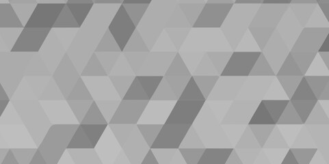 Abstract gray seamless geometric low polygon pattern .geometric wall tile polygonal pattern design .abstract small mosaic tringles vector illustration ,business design template .
