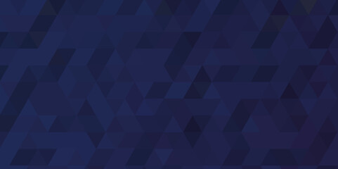 Abstract dark blue seamless geometric low polygon pattern .geometric wall tile polygonal pattern design .abstract small mosaic tringles vector illustration ,business design template .