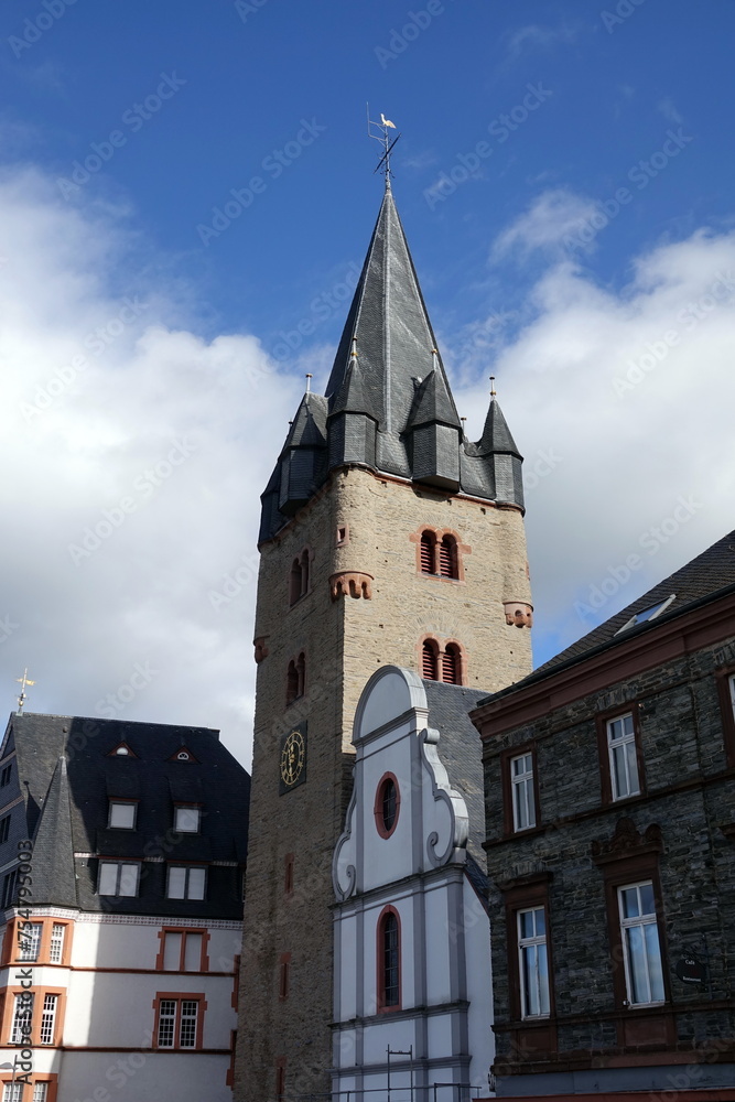 Canvas Prints kirche in bernkastel-kues