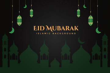 Eid al-Fitr, Ramadhan decorative greeting card