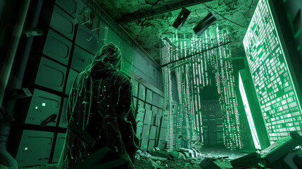 Digital Dystopia: Green Code Chaos. Generative AI