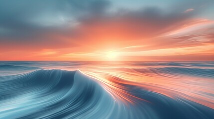 Serenity Flow: Tranquil Waves and Soothing Forms