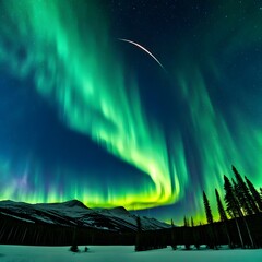 Spectacular celestial phenomena such as auroras, eclipses, and meteor showers.