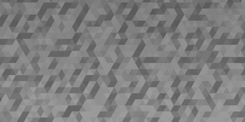 Abstract dark gray seamless geometric low polygon pattern .geometric wall tile polygonal pattern design .abstract small mosaic tringles vector illustration ,business design template .