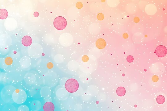  polka dot background, circle wallpaper, colorfull