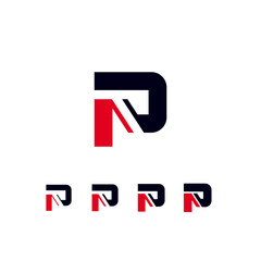 Technical future font, digital cyber alphabet, set of four different thicknesses of the trendy modern letter