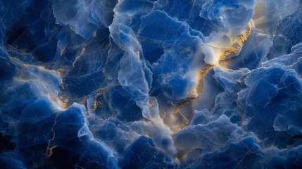 Foto op Plexiglas 割れた鉱石の断面図 © satoyama