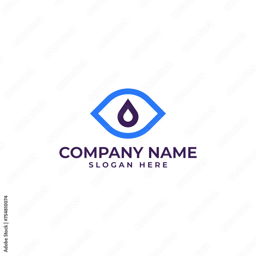 Aufkleber professional logo design in h2o logo with technology inspired style in modern and geometric shape wi
