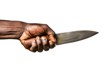 Man Holding Knife