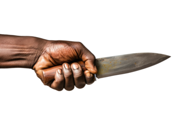 Man Holding Knife