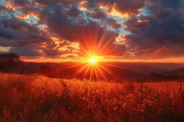  Beautiful Sunrise in the nature  © cristian