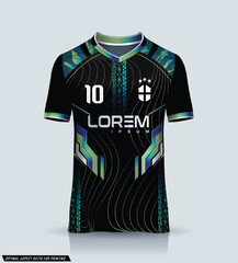 Soccer jersey design for sublimation 
