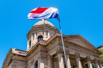 heroes national pantheon at asuncion, paraguay