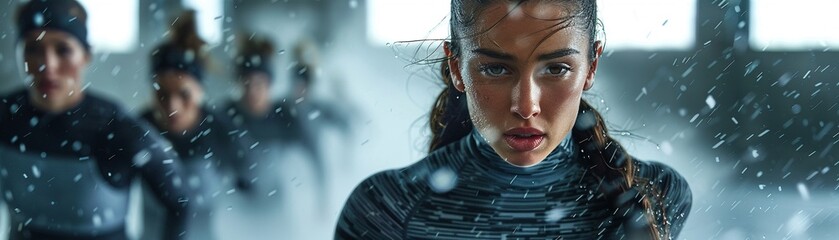 Picture an athletic wear line that adapts to body temperature and muscle movement