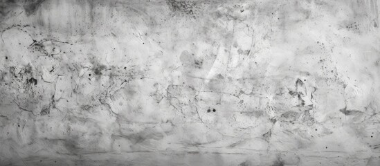 The image showcases a black and white concrete wall, displaying a vintage grunge texture with tones of grey and white. The rough surface of the wall adds character to the overall appearance, making it