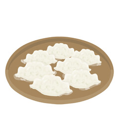 만두 물만두 간식