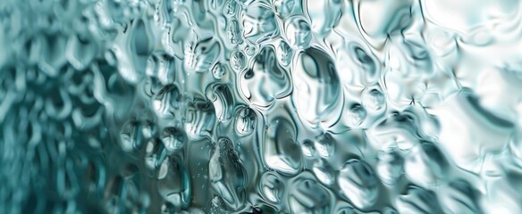 Macro shot of frosted glass, showcasing its opaque finish and subtle patterns for a sleek look