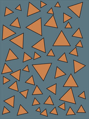 Triangles Abstract Geometric Background