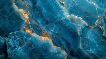 Fotobehang 割れた鉱石の断面図 © satoyama