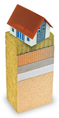Thermal insulation coatings for building energy efficiency - concept with example of the...