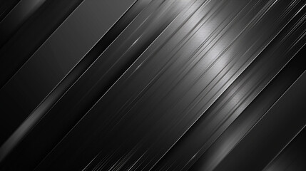 Black and Silver with templates metal texture soft lines tech gradient abstract diagonal background 