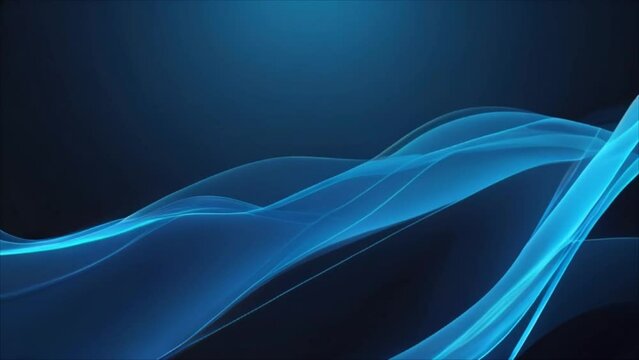 
Video, abstract background. Abstract blue background. AI generative.