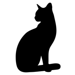 black cat silhouette