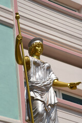 Obraz premium Palast Baan Sukhawadee, ChonBuri, Thailand