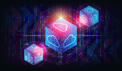 Obraz premium Data Engineering - Conceptual Illustration