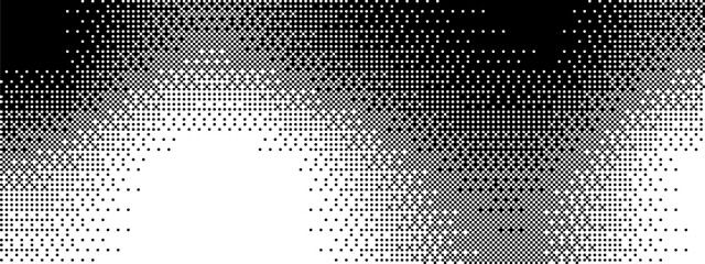 Pixel bitmap texture pattern. Geometric pixel pattern. Abstract bitmap retro design. Vector illustration - obrazy, fototapety, plakaty