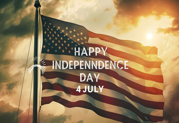 USA Independence day - obrazy, fototapety, plakaty