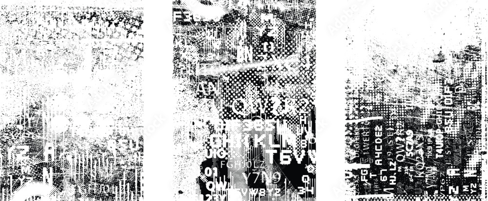 Poster grunge background.texture vector.dust overlay distress grain ,simply place illustration over any obj