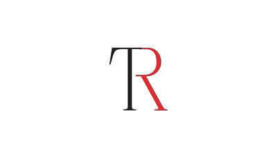 TR, RT, R, T Abstract Letters Logo Monogram	