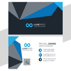 Modern Unique Business Card Design Template