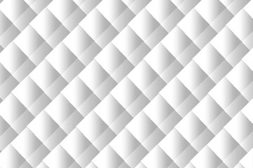 Modern Triangles and Pyramids white geometric  background based on triangular grid with different pattern of different volume 3D illustration