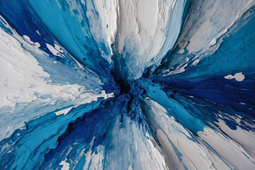 blue and white background water colors abstract